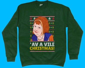 Linda La Hughes, 'Av a vile Christmas Sweater!