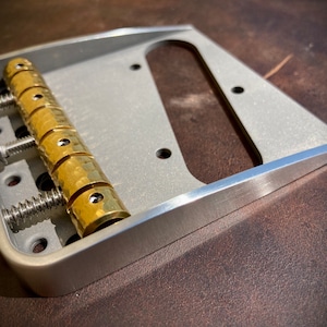 Van Dyke-Harms Hybrid Telecaster Bridge and Monolithic Saddle Combo