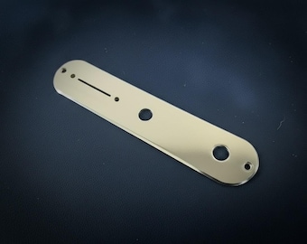 Van Dyke-Harms Telecaster Control Plate, Standard Switch, 3/8" Volume Offset.