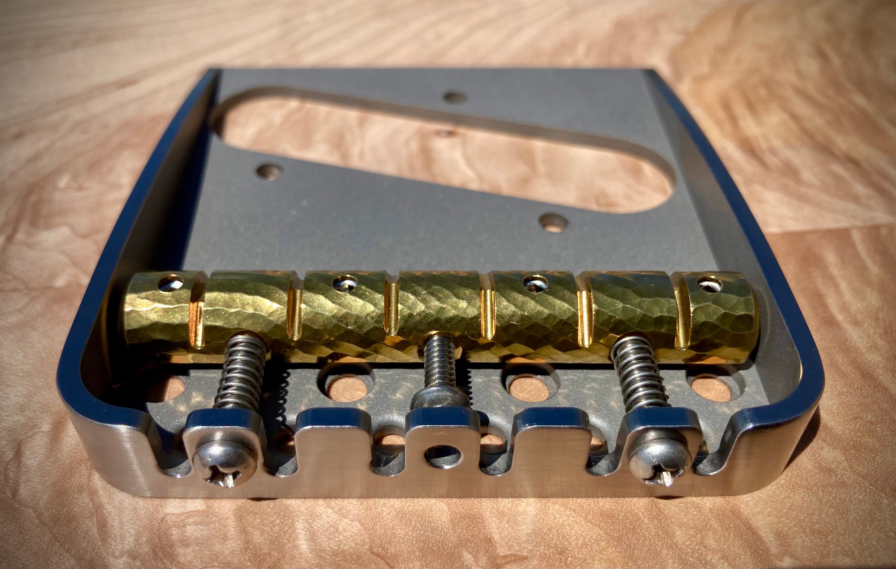 Van Dyke-harms Bigsby Telecaster Bridge & Monolithic Saddle Combo 
