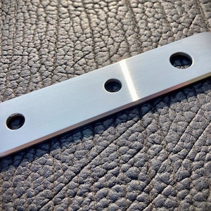 Van Dyke-Harms Telecaster Control Plate, Gibson Switch, Stainless Steel