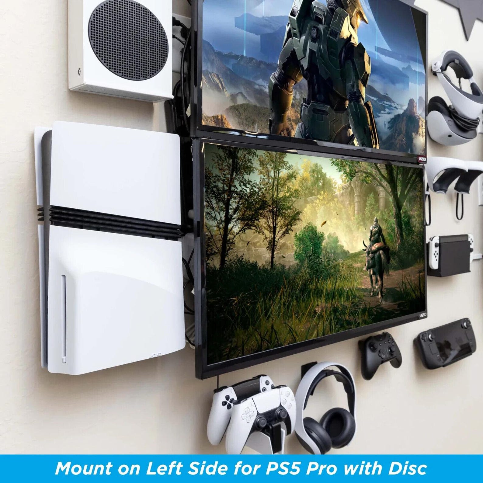 HIDEit Mounts PS5 Wall Mount - Thumbnail 2
