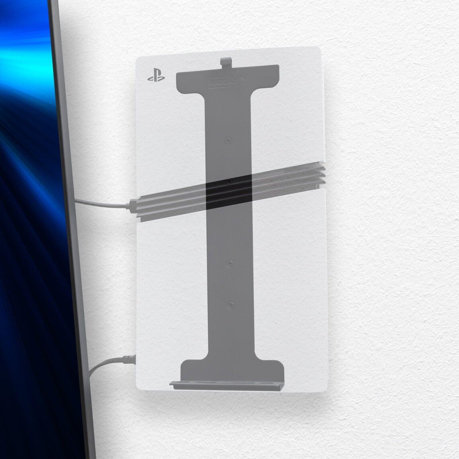 Supports HIDEit pour PS5 Pro et kit de montage mural breveté PS5 original pour PlayStation 5 pour PS5 et PS5 Pro (pas PS5 Slim)