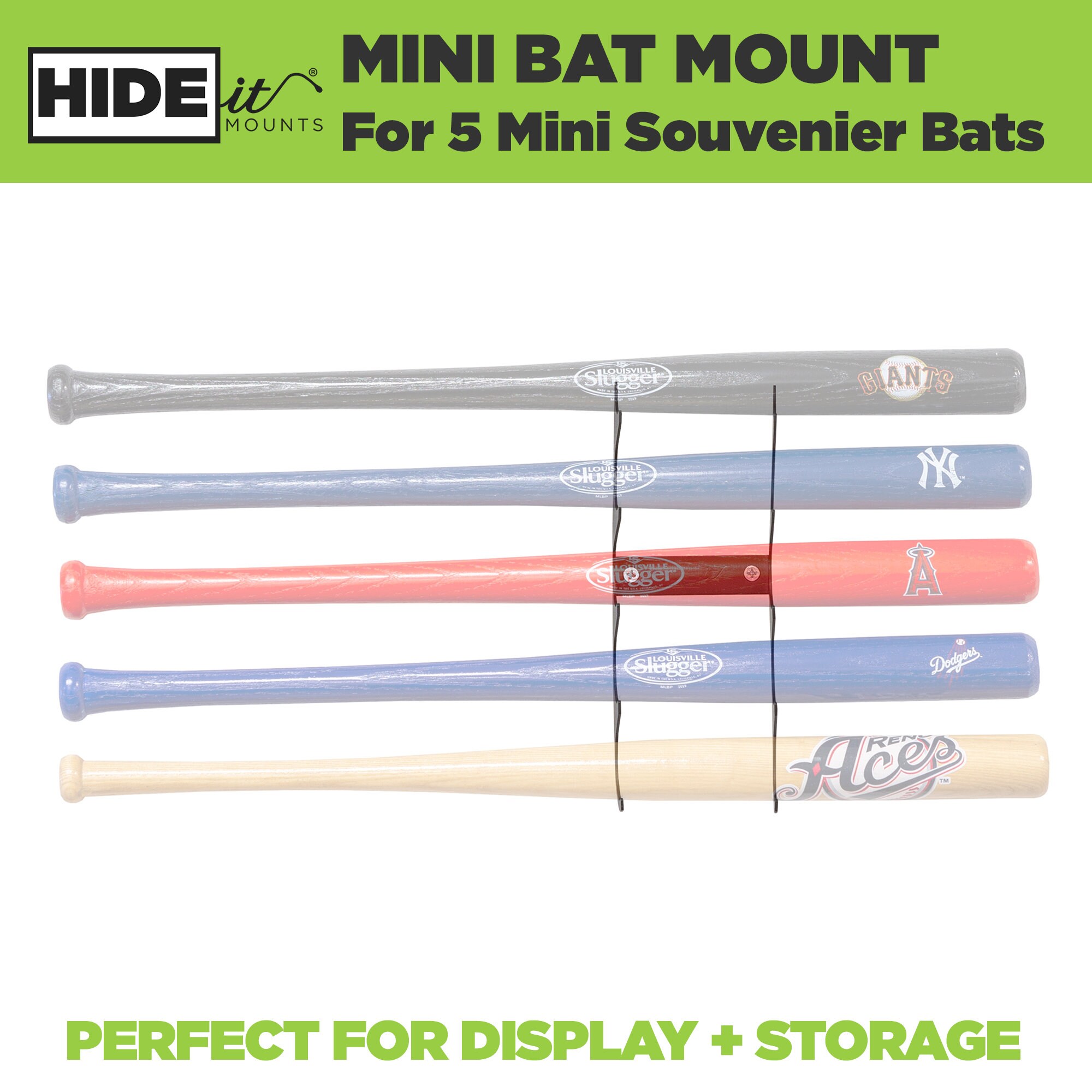 Hideit Mini Bat Mount Horizontal Mini Bat Mount Etsy