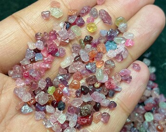 Lot De 10 Spinelles Naturelles Du Myanmar - 10,5 Carats, Couleurs Vives, Qualité Gemme (FMG)