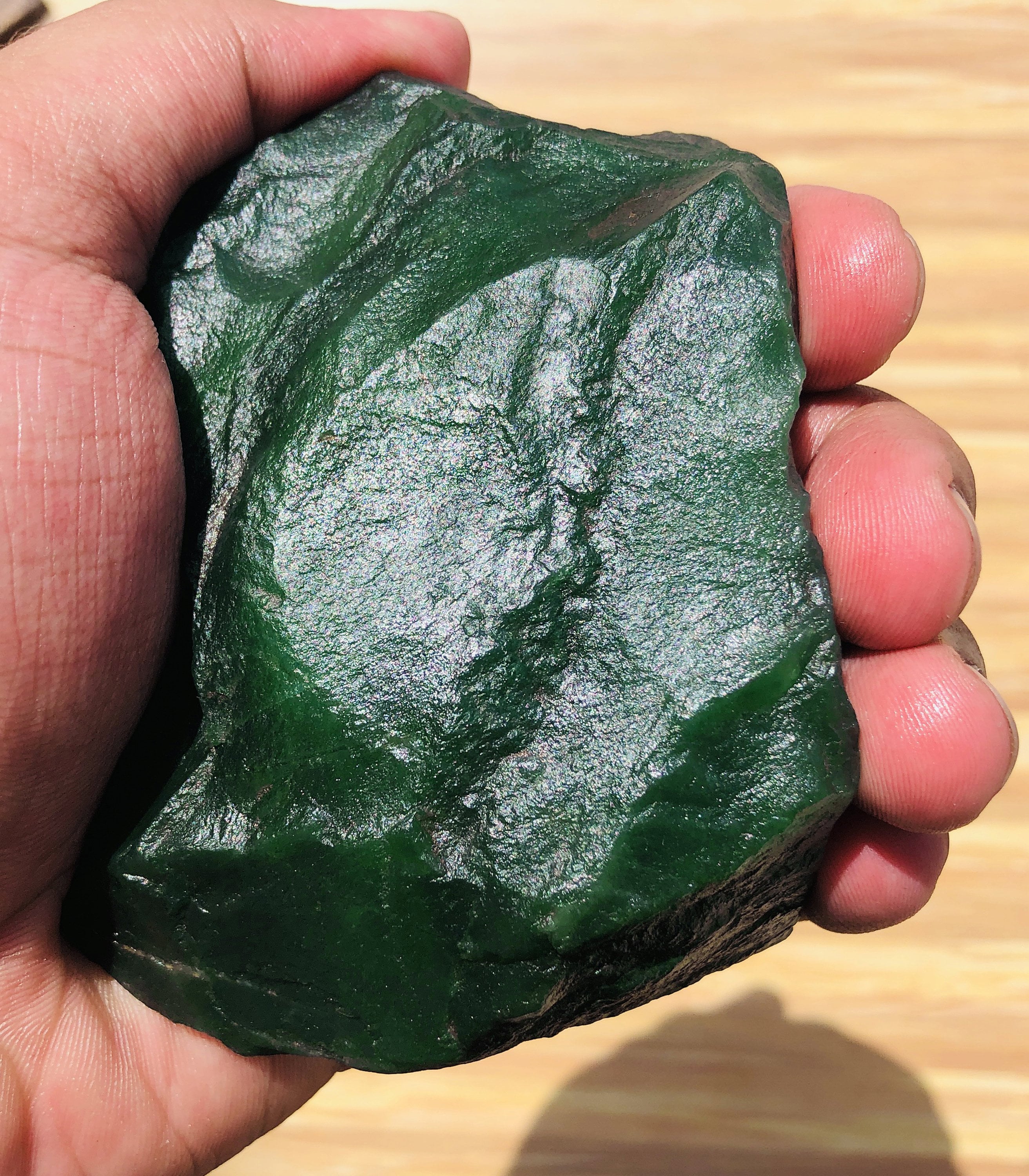 Pure Green Jadeite Rough Gemstone AAA Quality Jade Raw Etsy