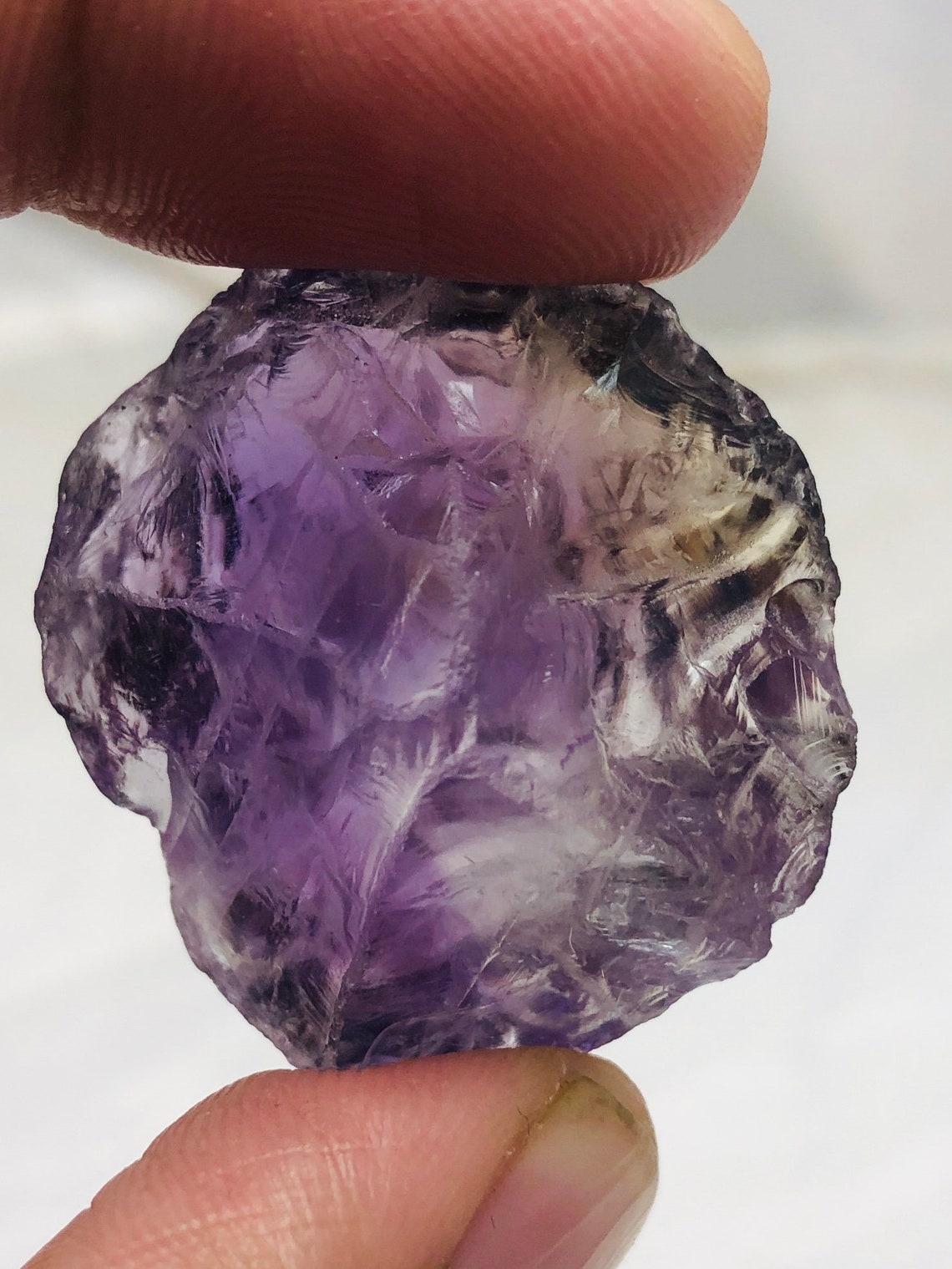 Beautiful Natural BiColor Ametrine Gemstone Rough Healing Etsy