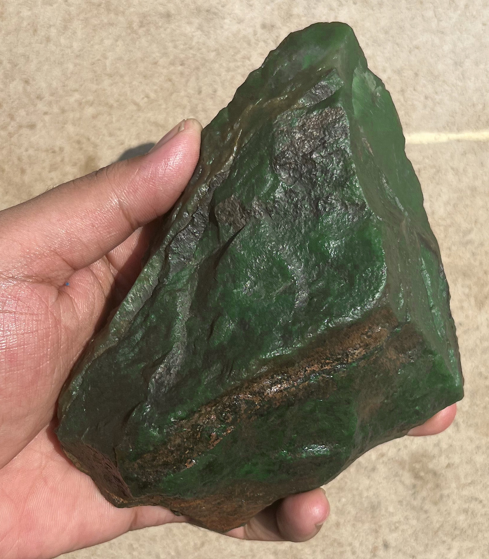 792 Grams, Raw African Jade Crystal & Minerals, Superb AAA Quality, 100 ...