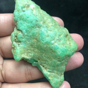 Fabulous Natural Chrysoprase Rough 318.25Ct | AAA Transparent Crystal, Raw Green Chrysoprase For Jewelry, Lapidary & Healing