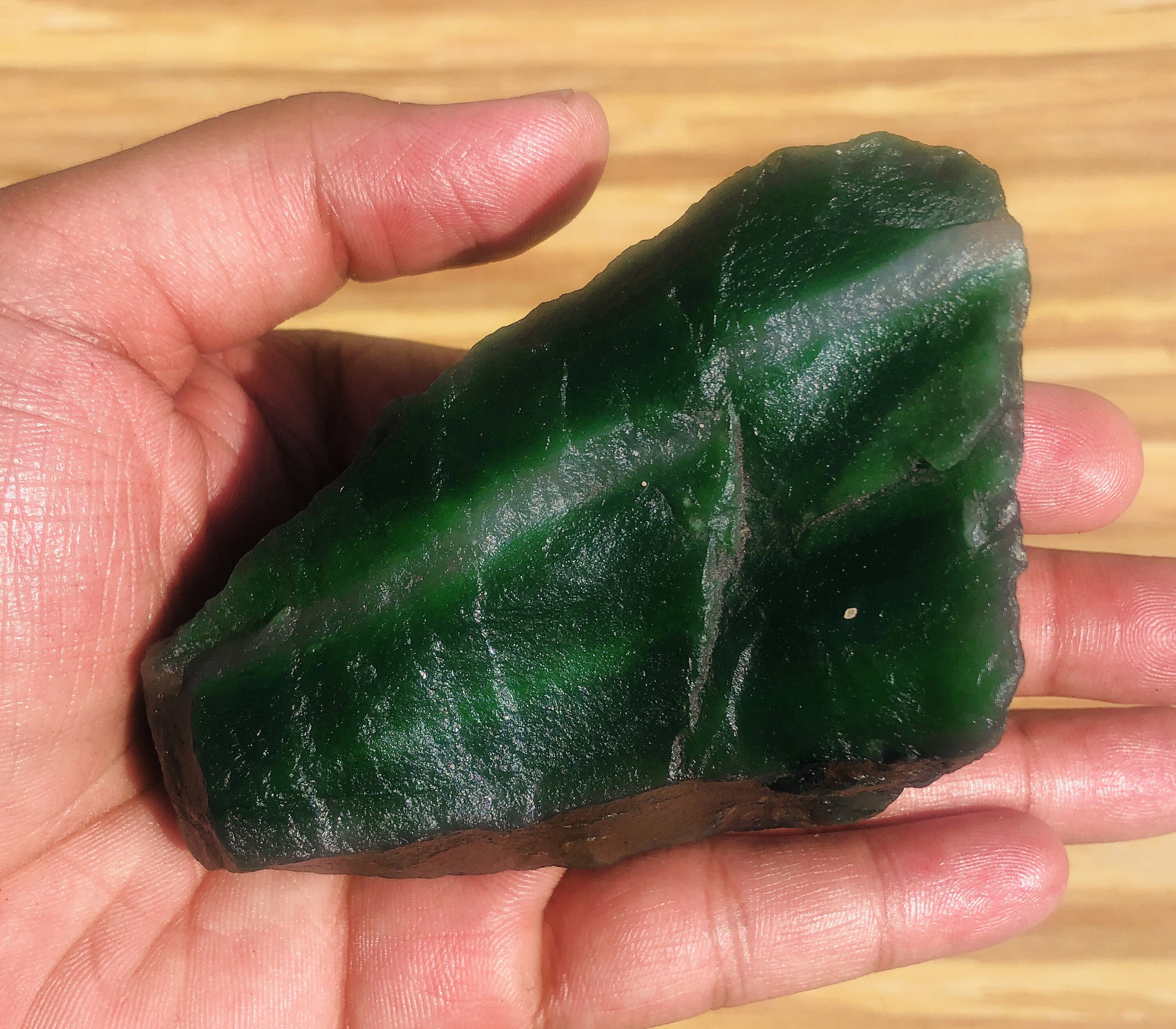 Natural Jade Rough Gemstone Green Jade Raw African Jade | Etsy