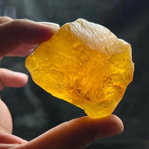 327.50 CT Loose Amber Gemstone Rough, Best Quality, AAA Clean Transparent Amber, Healing Amber Crystal, Insect Amber For Jewelry, 65x52x32MM