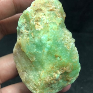 734.7Ct Amazing Natural Green Chrysoprase Rough | Excellent Transparent Chrysoprase,  Raw Chrysoprase For Jewelry Making & Healing