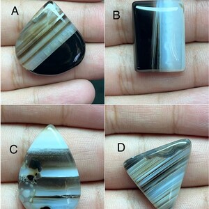 Uitstekende kwaliteit, natuurlijke Sulemani Aqeeq-edelsteen, designer agaat cabochon, AAA glad gepolijst, uitstekende fabricage, Aqeeq voor het maken van sieraden,