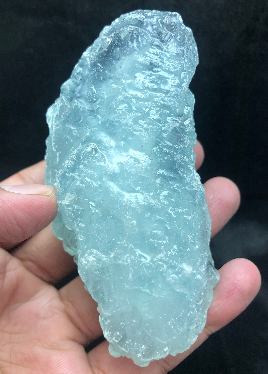 Natural Aquamarine Gemstone - AAA Transparent Raw Beryl | Jewelry ...