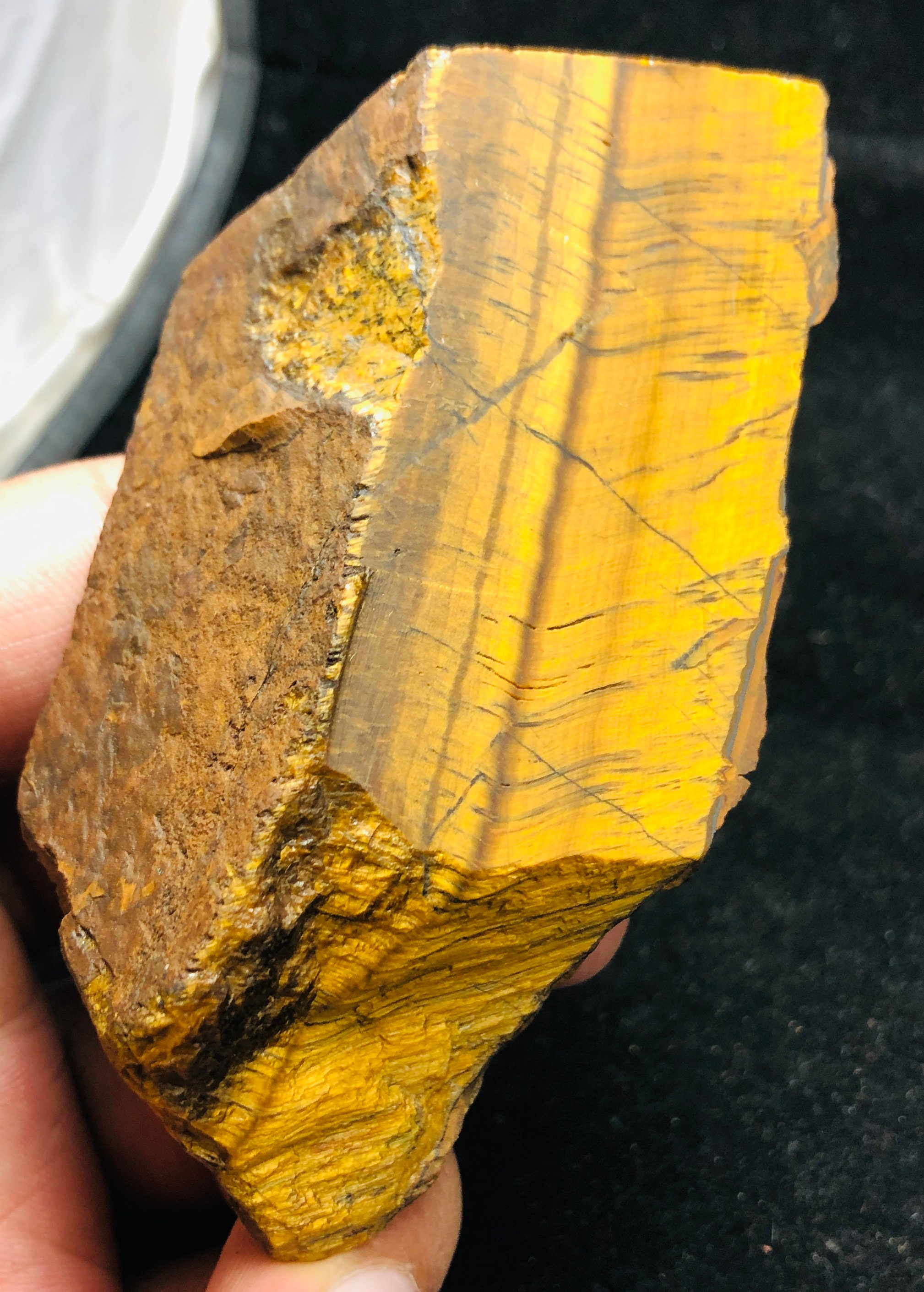 Raw Tigers Eye AAA Quality Rough Healing Tigers Eye Stone | Etsy