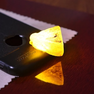 Ambra naturale grezza da 40 ct / Pietra preziosa di ambra insetto AAA sfusa / Cristallo curativo per la creazione di gioielli, energia, protezione e fortuna