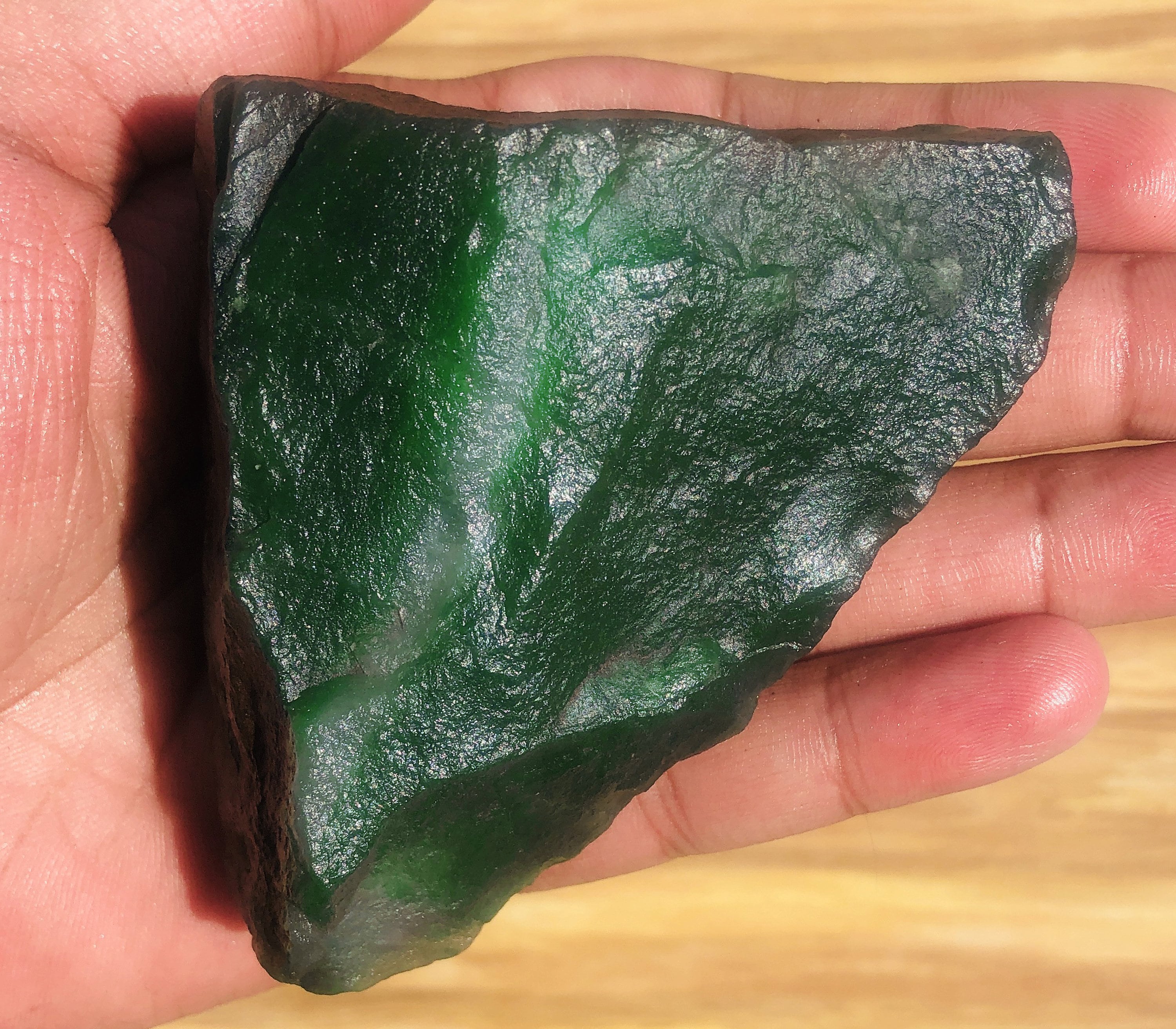 Natural Jade Rough Gemstone Green Jade Raw African Jade Etsy
