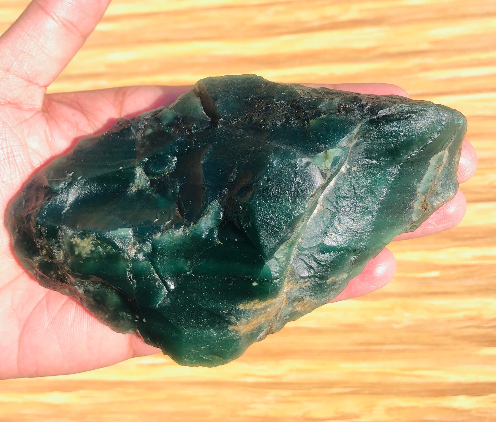 Beautiful Natural Green Jade Rough Gemstone Wholesale Price | Etsy
