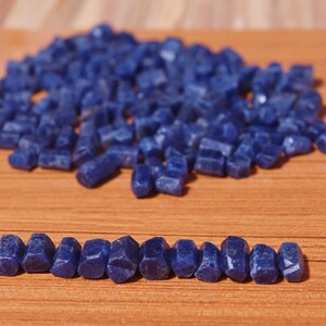 Fabulous Natural Blue Sapphire Rough 7-20 CT | Madagascar Sapphire | High Energy Sapphire Crystal for Jewelry, Healing & Spiritual Energy