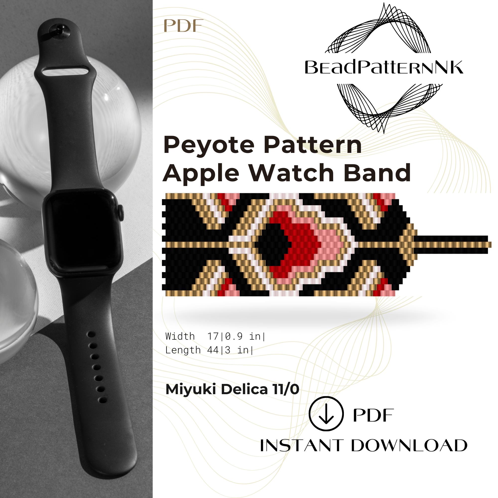 Beaded Apple Watch Band