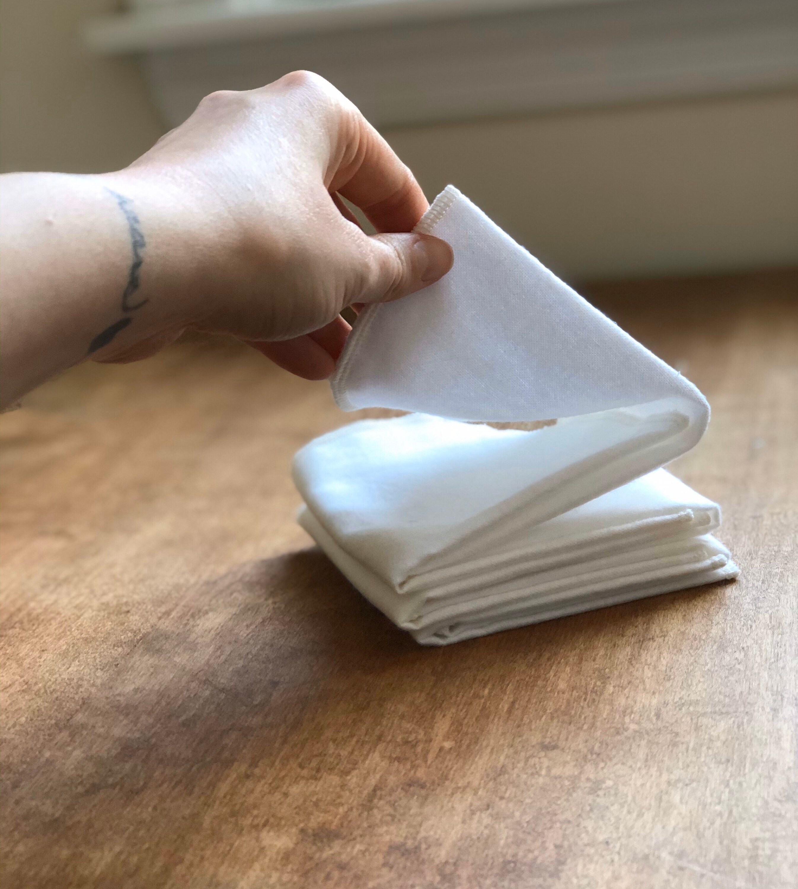 Organic Reusable Tissues Organic Cotton Flannel Cloth Wipes Etsy