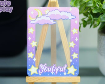 Youtiful Themed Clear Toploader Kpop Photocard Display
