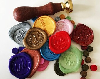 Wachs Siegel Stempel Etsy