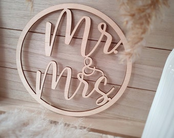 Mr. & Mrs. Ring, Mr. und Mr Ring, Mrs und Mrs Ring, Holzschild Geschenk Hochzeit, Geschenk Brautpaar, Geschenk Brautpaar, Deko Hochzeit