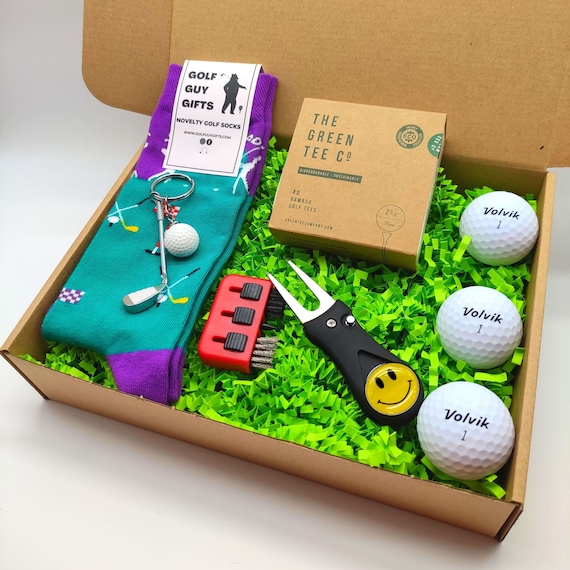 Golf Geschenke für Männer Papas Golf Geschenkbox Purple Par