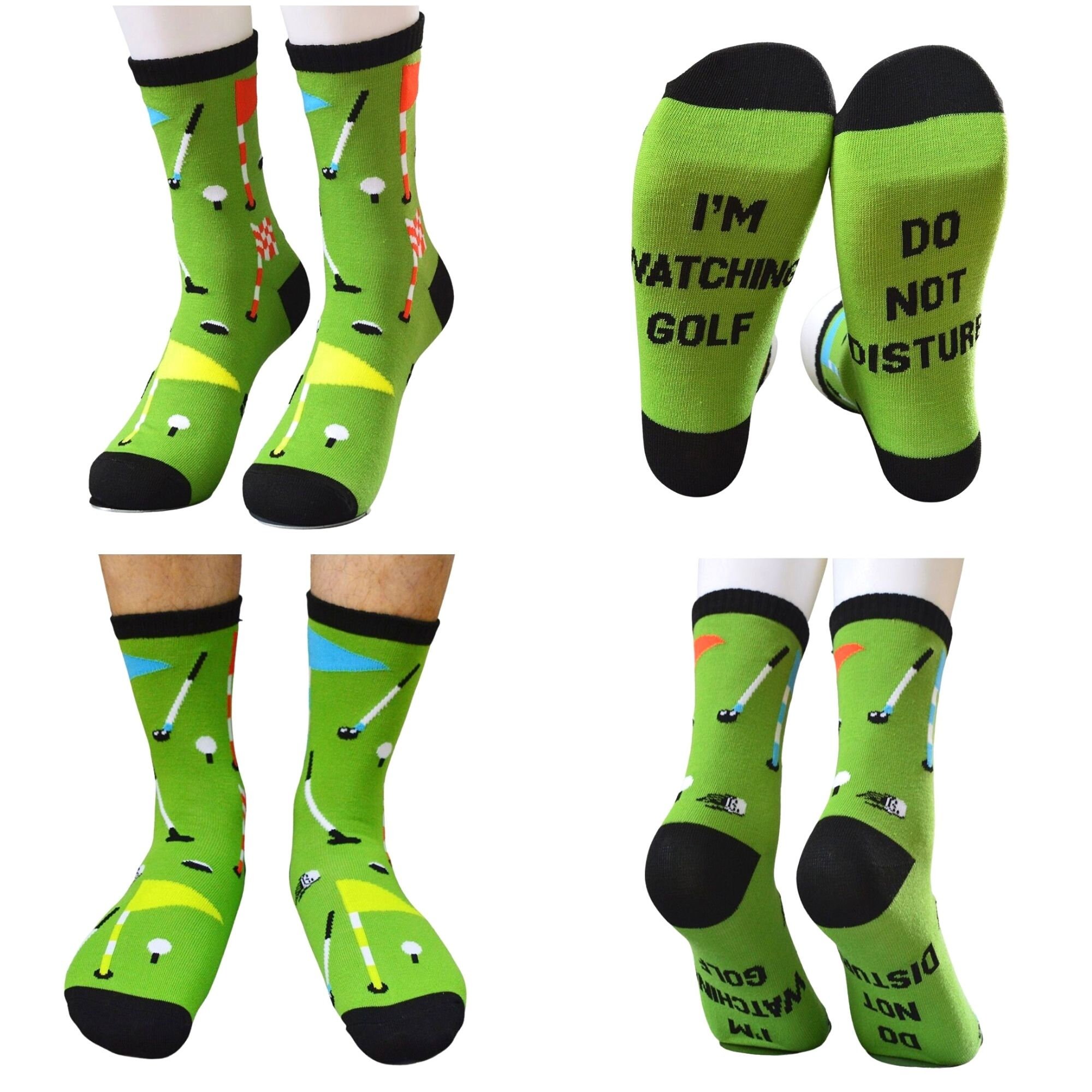 Novelty Golf Socks for Men I'm Watching Golf Do Not Etsy UK