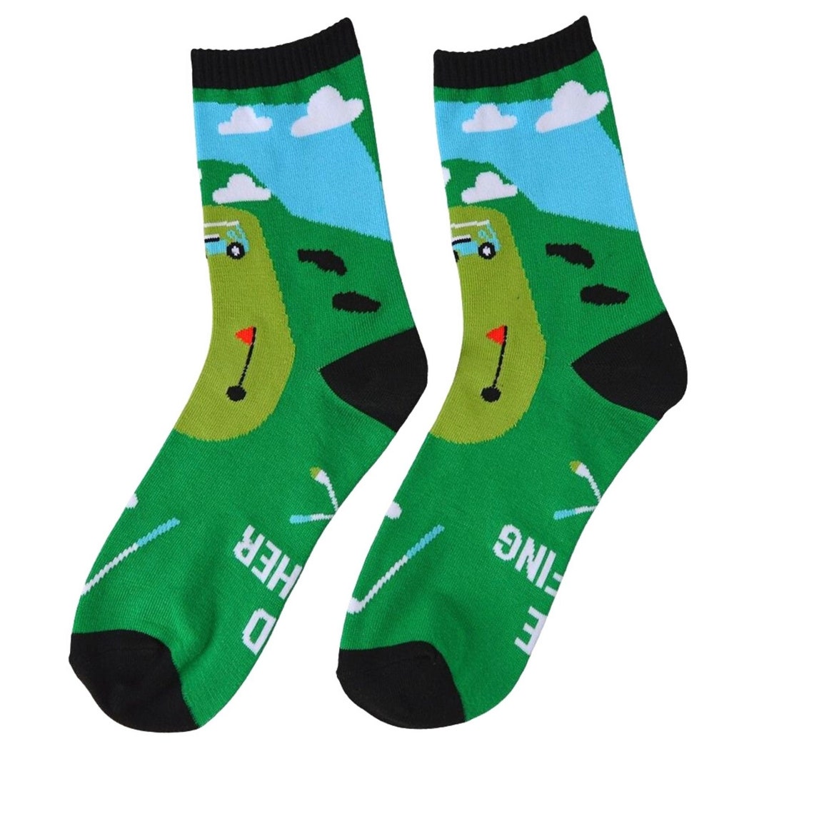 Novelty Golf Socks for Men I'd Rather Be Golfing Etsy
