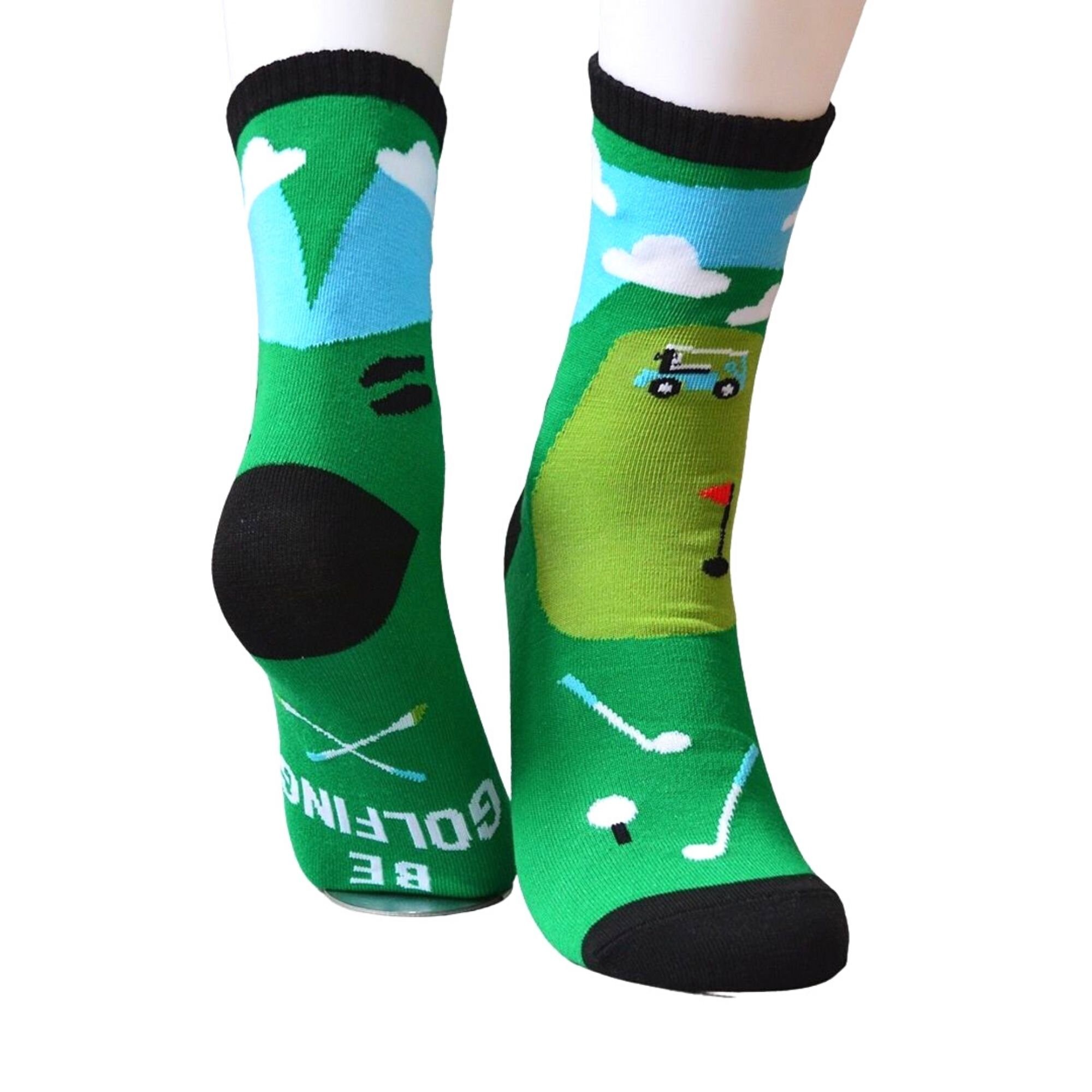 Novelty Golf Socks for Men Twin Pack I'm Watching Golf Etsy UK