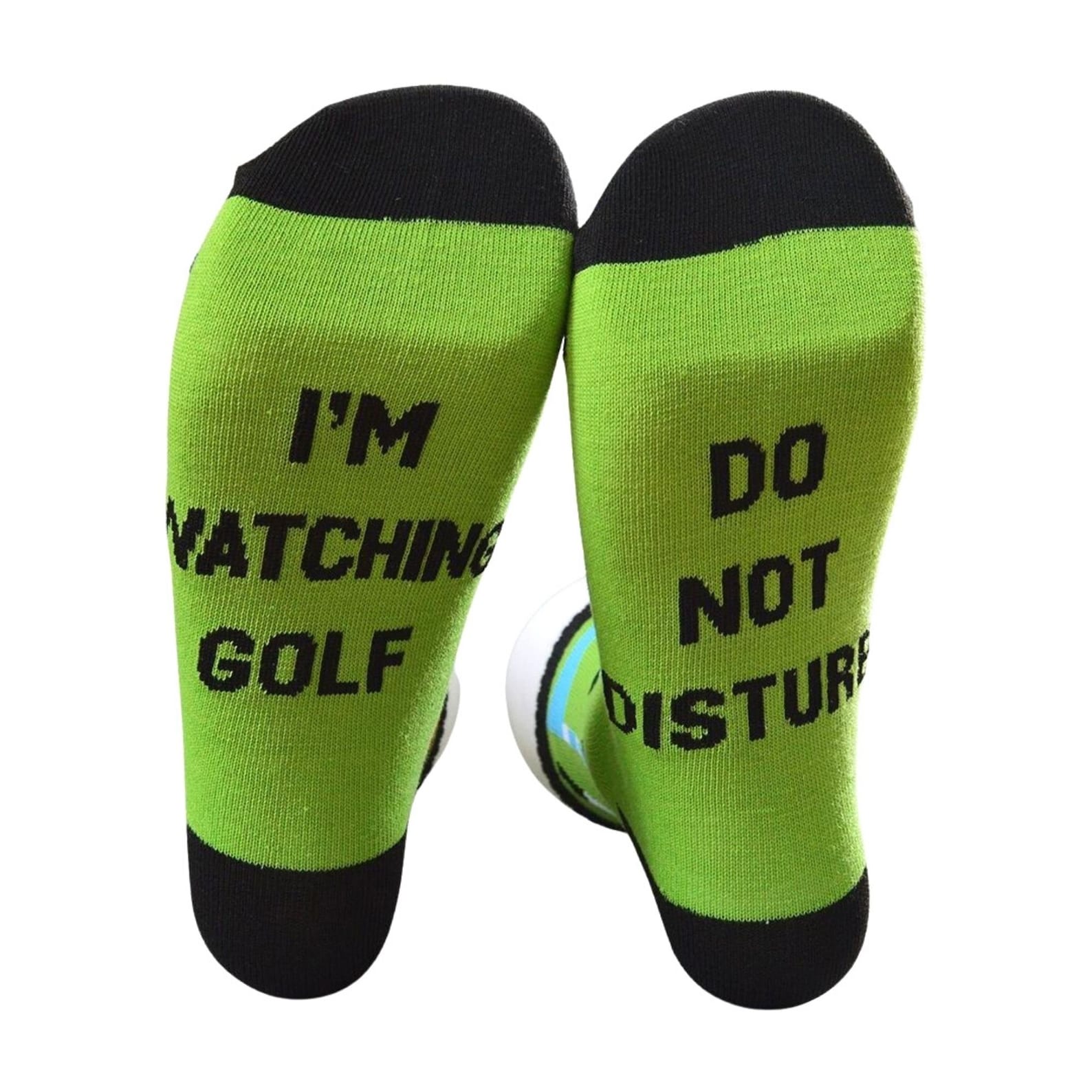 Novelty Golf Socks for Men I'm Watching Golf Do Not Etsy UK