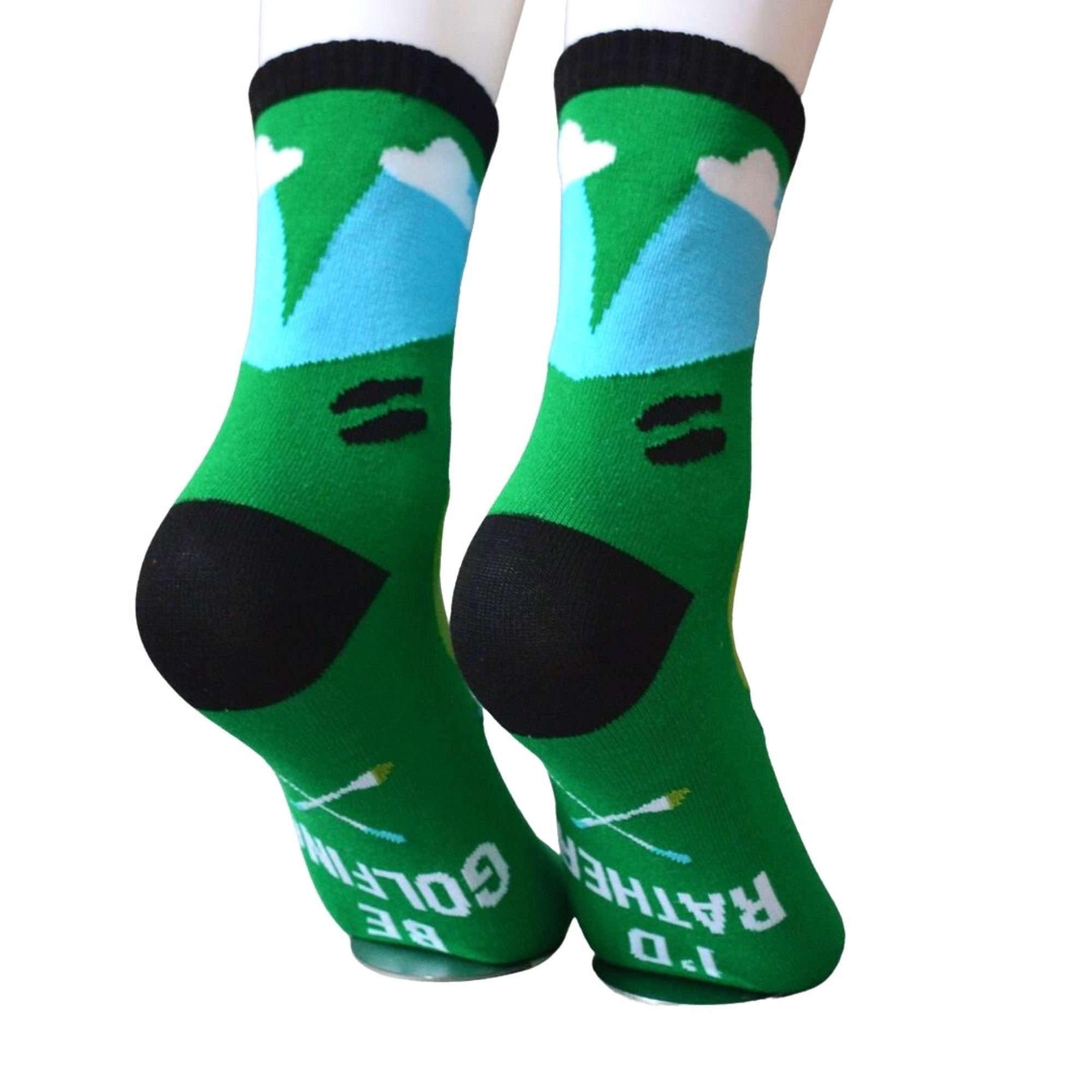Novelty Golf Socks for Men I'd Rather Be Golfing Etsy