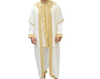 jabador , mens wedding kaftan , nikkah outfit