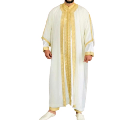 Marokkaanse jabador mannen trouwkleding voor mannen 3 stuks