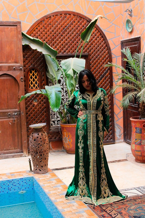 Caftan velvet hotsell
