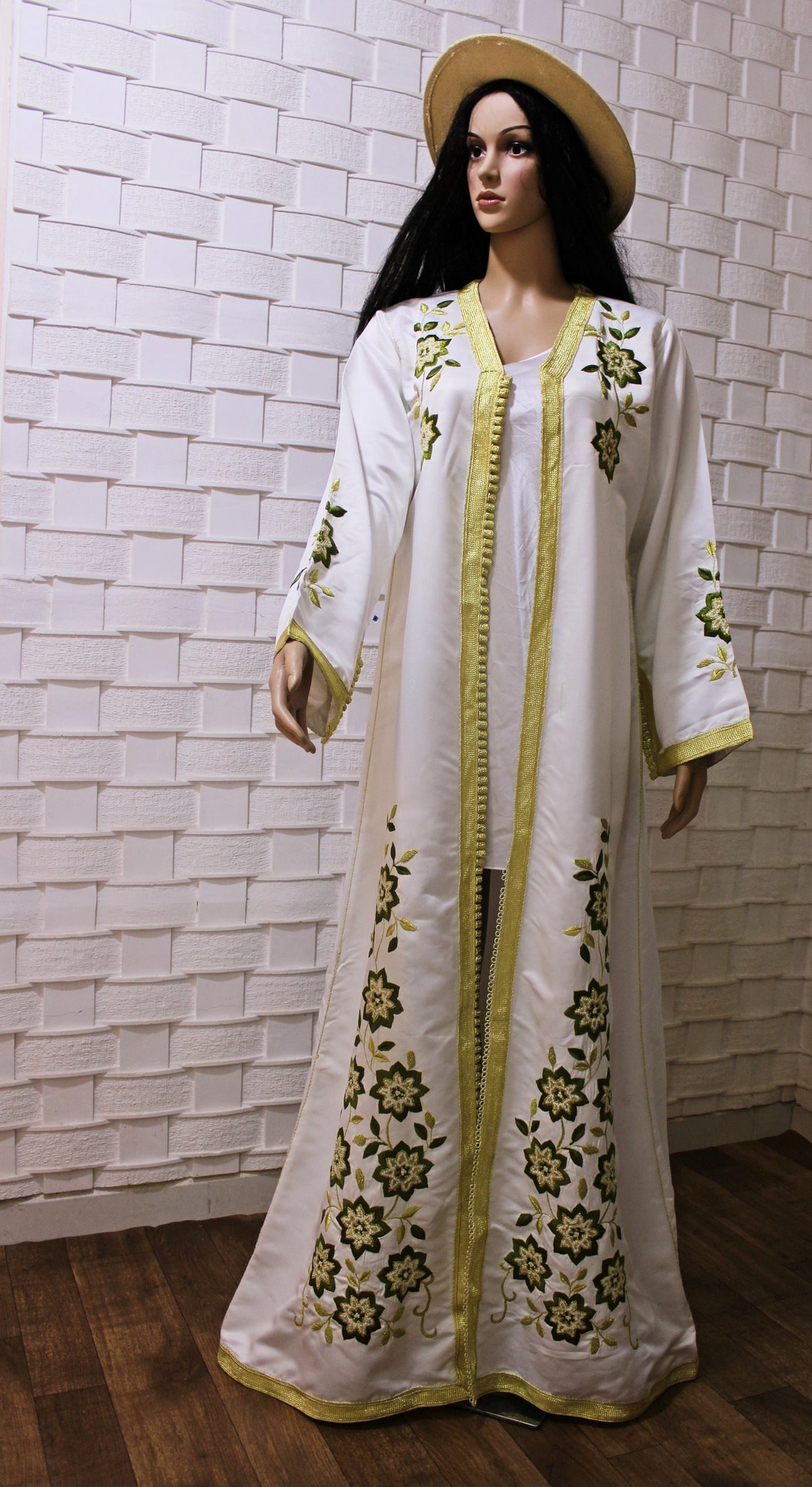 Moroccan Style front Slit Kaftan