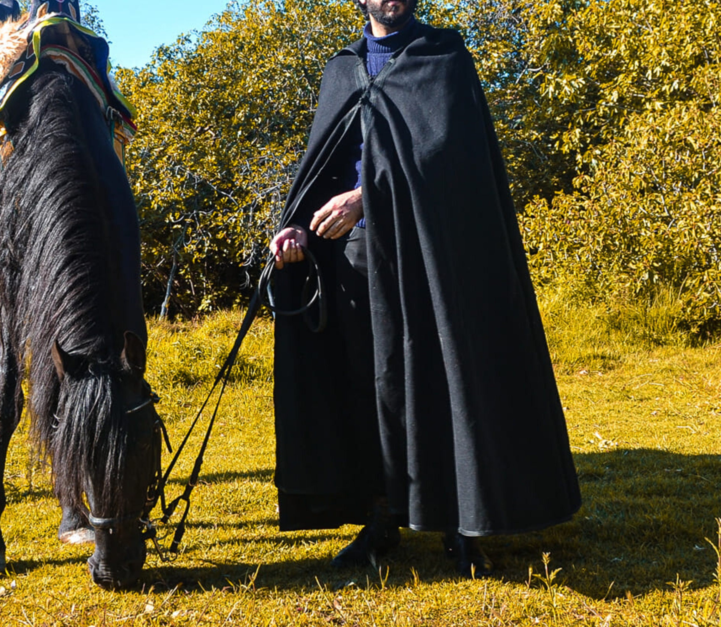 Druantia Cape. Winter Cloaks For Sale. Cloak Women — Celtic Fusion ~  Folklore Clothing