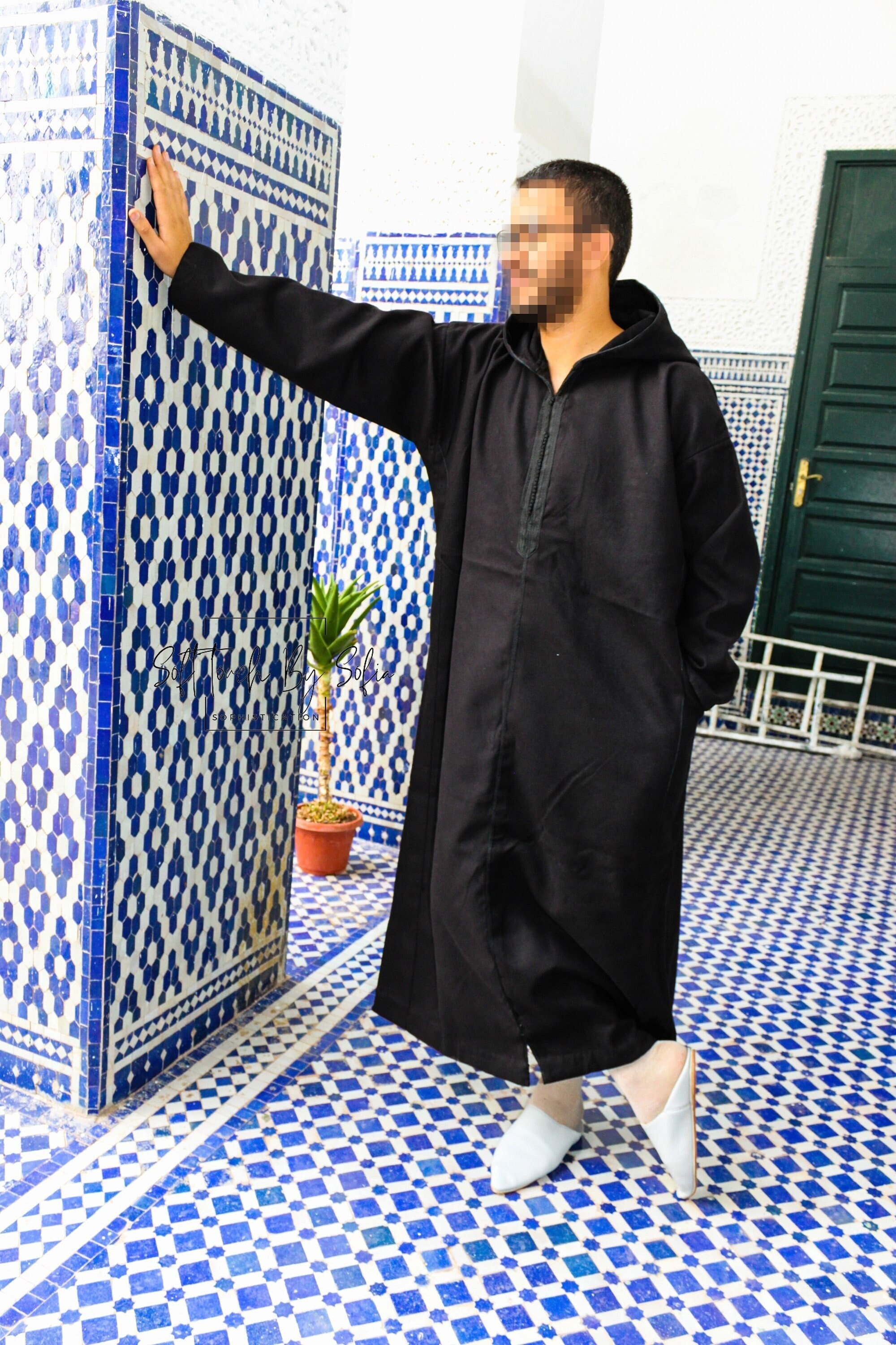 robe de chambre wool zip jacket 切替デザイン Navy Diamond Quilted Zip Robe - Carole Hochman