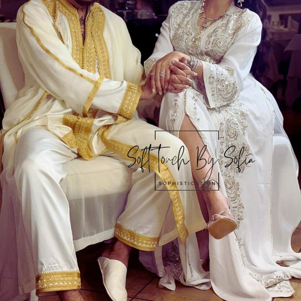 jabador,mens wedding kaftan,nikkah outfit for groom