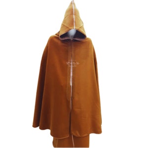 Cozy Thobe and Hooded Cloak Set ,Moroccan thobe burnous ,Moroccan wool djellaba