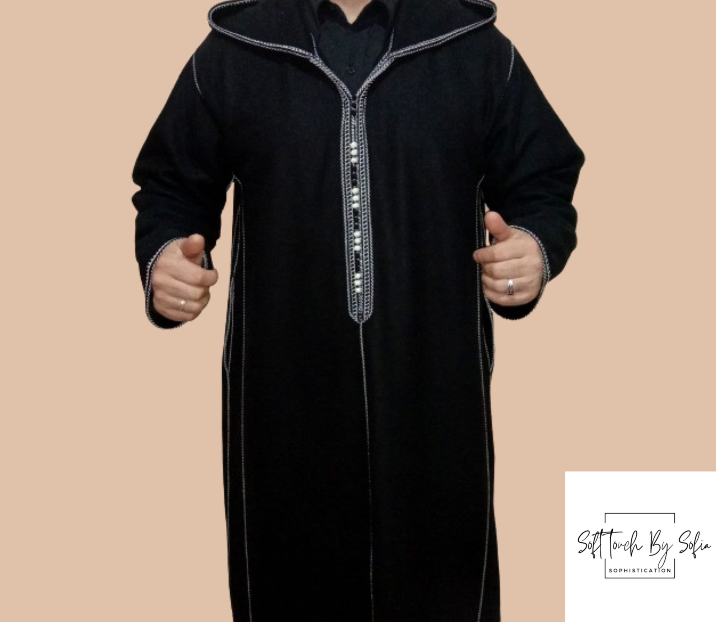 Winter Thobe ,moroccan Wool Djellaba - Etsy