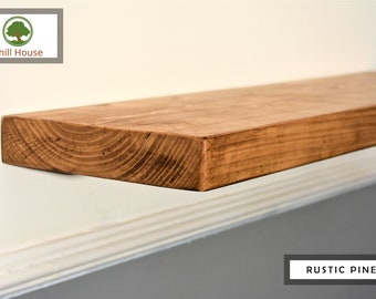 Peter's Goods Estantes De Pared Flotantes Rústicos Con | Meses Sin