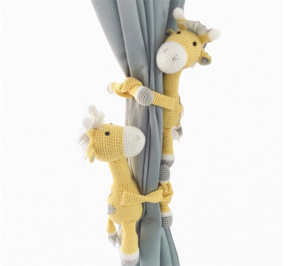 Nursey decor Curtain tie back nursery curtain tie back Etsy