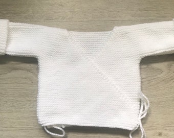 Brassiere Baby Hide Heart In Wool Handmade Pink 0 3 Months Etsy
