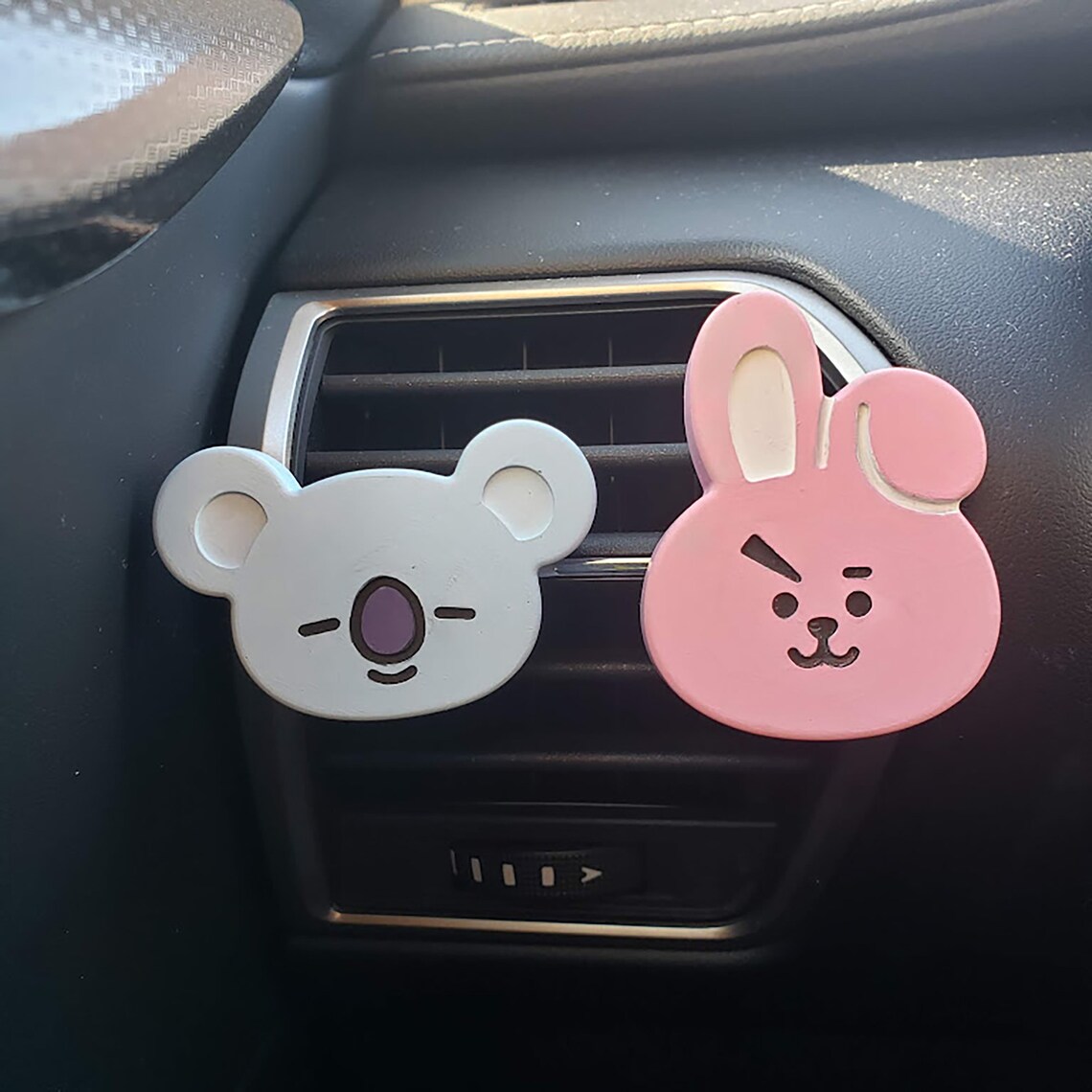 BTS / BT21 Car Air Freshener Vent Clips / Kpop BTS Goods / Car Etsy