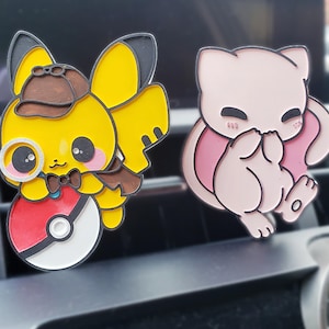 Pokémon Car Air Freshener Vent Clips / Japanese goods / Car Accessories Interior accessories