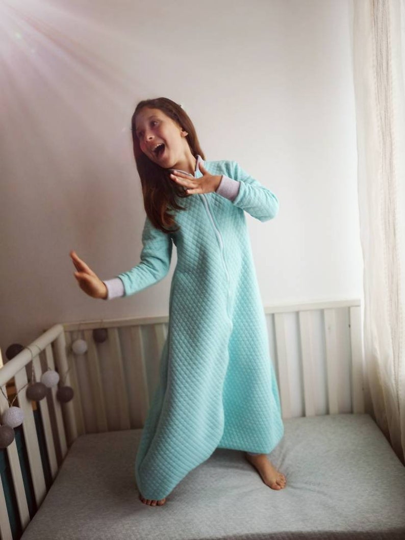 Sleeping Bag with Feet /& Arms Warm Comfy Sleeping Sack for Grils Boys Good Night Cotton Cover On Pajamas