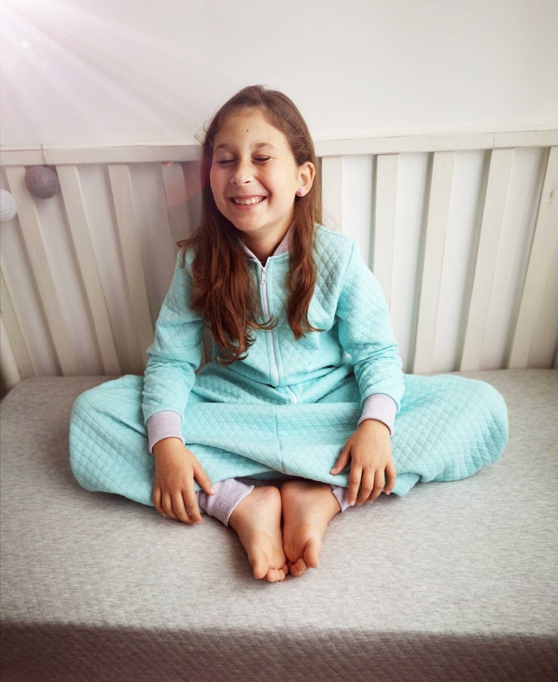 Sleeping Bag with Feet /& Arms Warm Comfy Sleeping Sack for Grils Boys Good Night Cotton Cover On Pajamas